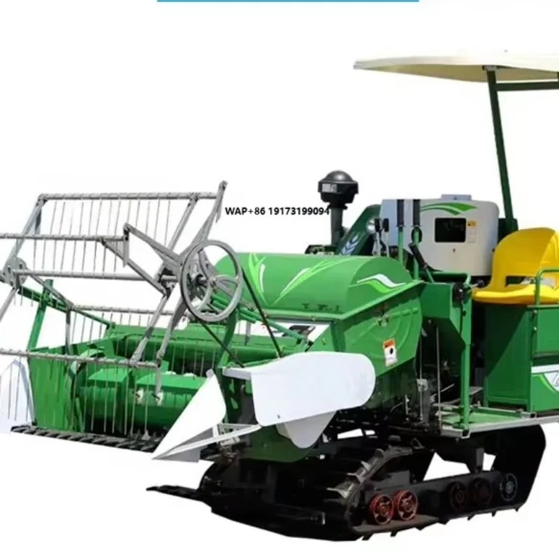 Combine Harvester Mini - Neuer Kleiner Mini-Reis- und Weizen-Mähdrescher zu