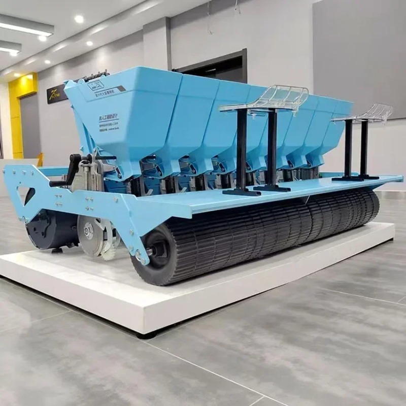 Organic Farming Of Agriculture - Farm Machinery Neue Landwirtschaft Knoblauchpflanzmaschine Traktor
